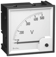 Изображение 16005 | Вольтметр аналоговый панельный прямого включения для измерения напряжения переменного тока со шкалой 16005 Schneider Electric