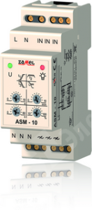 Изображение ASM-10 | Таймер лестничный 2с-10мин 600Вт с функц. антиблокировки плавное вкл/выкл ASM-10 Zamel