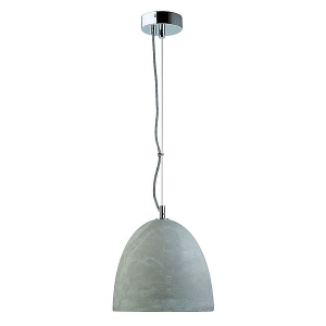 Изображение 155711 | SOPRANA SOLID PD-2 светильник подвесной для лампы E27 60Вт серый бетон 155711 SOPRANA